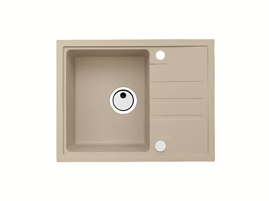 Alveus Intermezzo 30 granitový kuchyňský dřez s odkapem v barvě beige