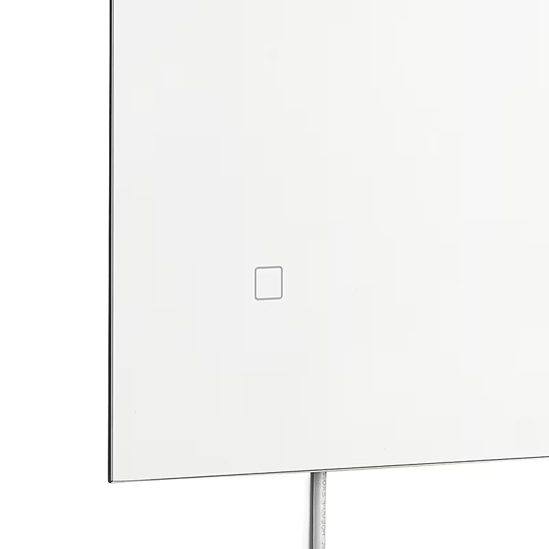 Obdélníkové LED zrcadlo Amirro 60x100 cm se senzorem a krytím IP44
