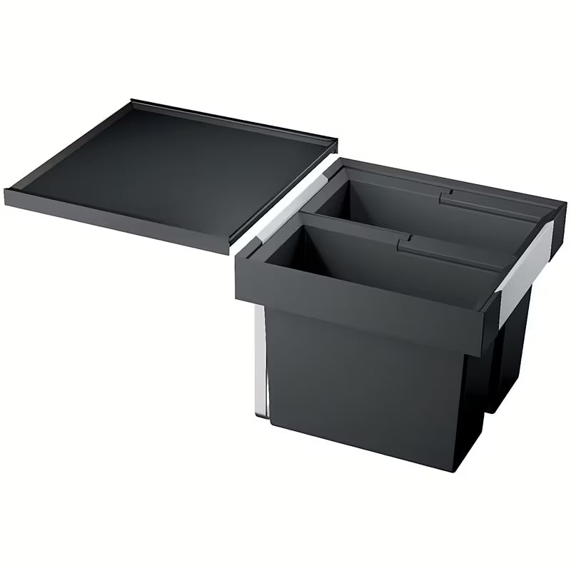 Odpadkový koš sorter Blanco Flexon II s moderním designem pro kuchyňskou skříňku od 45 cm.