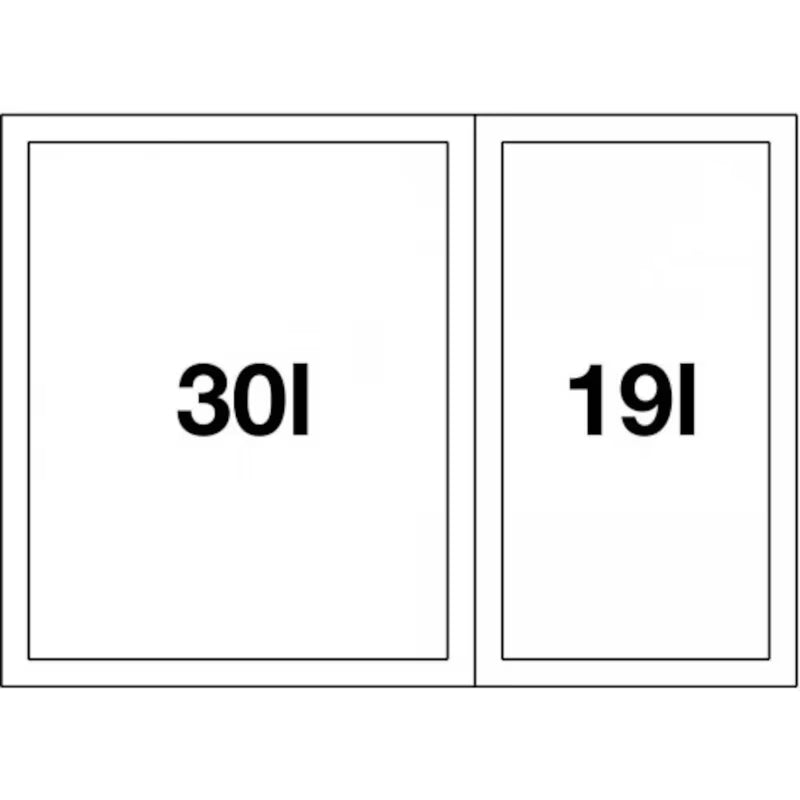 Odpadkový koš sorter Blanco Flexon II s moderním a funkčním designem do kuchyně