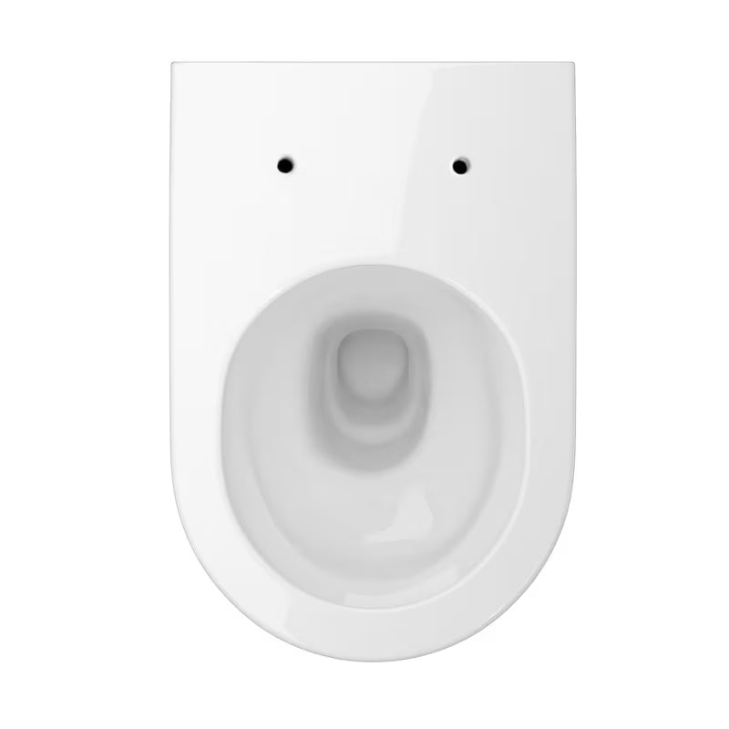 Bílé závěsné WC Cersanit Inverto s vírovým splachováním a prkénkem SoftClose