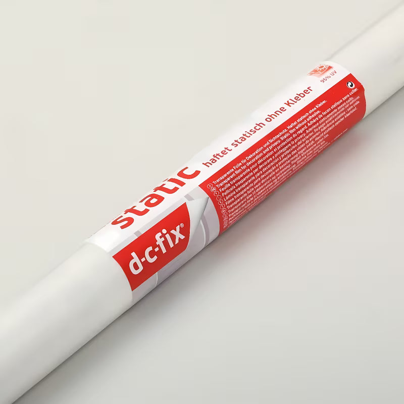 Matně transparentní statická fólie d-c-fix na sprchové kouty a skleněné plochy pro více soukromí
