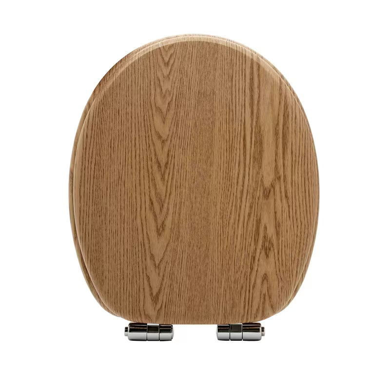 WC sedátko Glacera z MDF s PVC fólií v dekoru bardolino s panty SoftClose a Easy uchycením.
