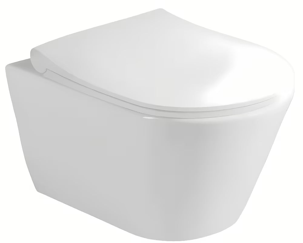 Závěsný WC set Glacera Ava s instalačním modulem Geberit Duofix pro předstěnovou montáž