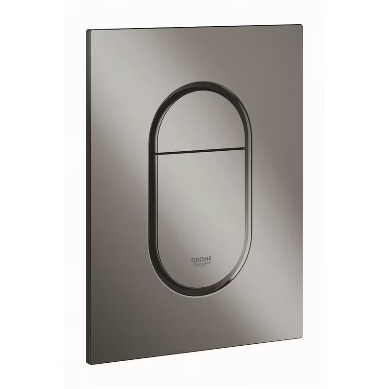 Splachovací tlačítko Grohe Arena Cosmopolitan S v barvě hard graphite pro podomítkové nádrže