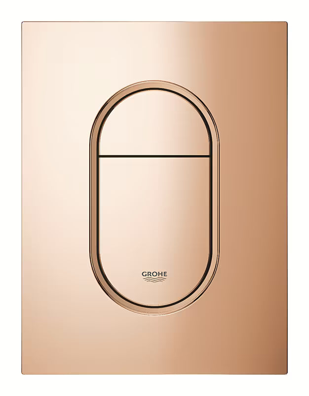 Splachovací tlačítko Grohe Arena Cosmopolitan S v barvě warm sunset pro podomítkové nádrže