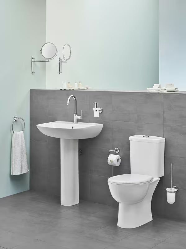 Závěsné umyvadlo Grohe Bau Ceramic 65 v bílé barvě s přepadem a otvorem pro baterii
