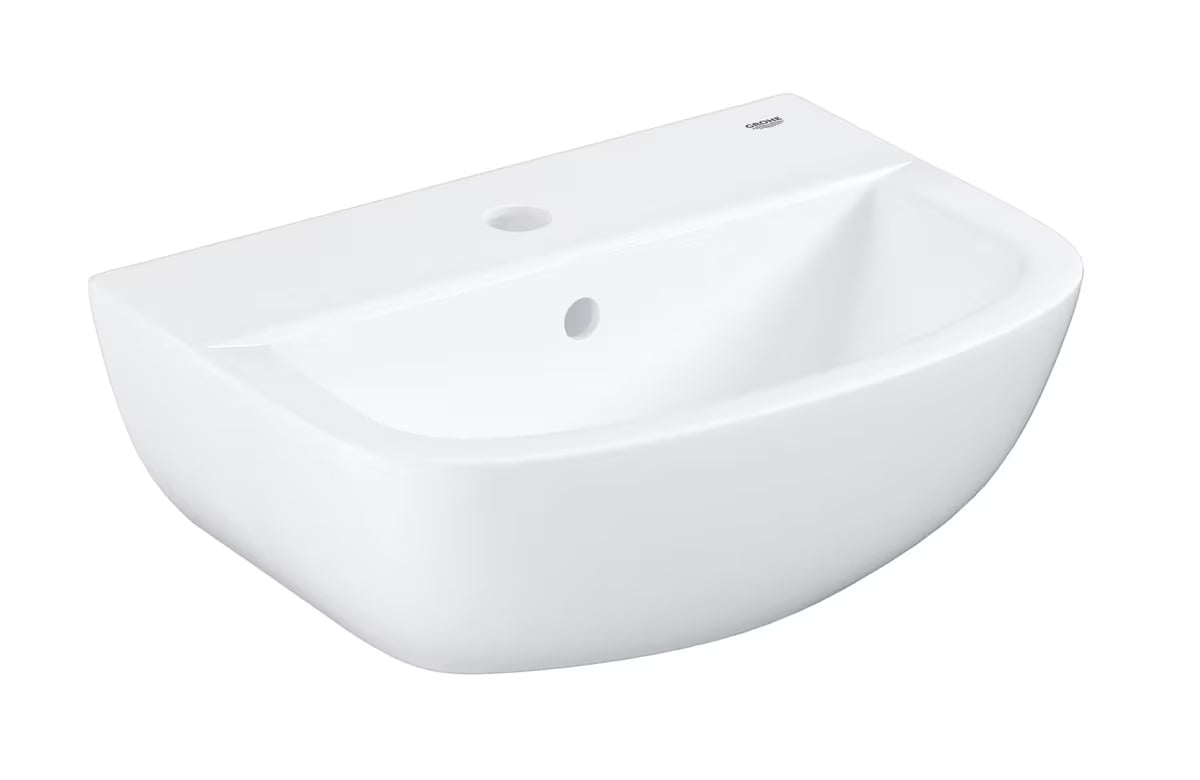 Závěsné umývátko Grohe Bau Ceramic 45 453 × 354 mm v barvě alpine white s přepadem