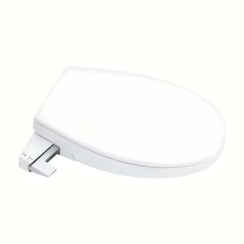 Manuální bidetové sedátko Grohe Bau Ceramic z duroplastu s funkcí SoftClose v barvě alpine-white.