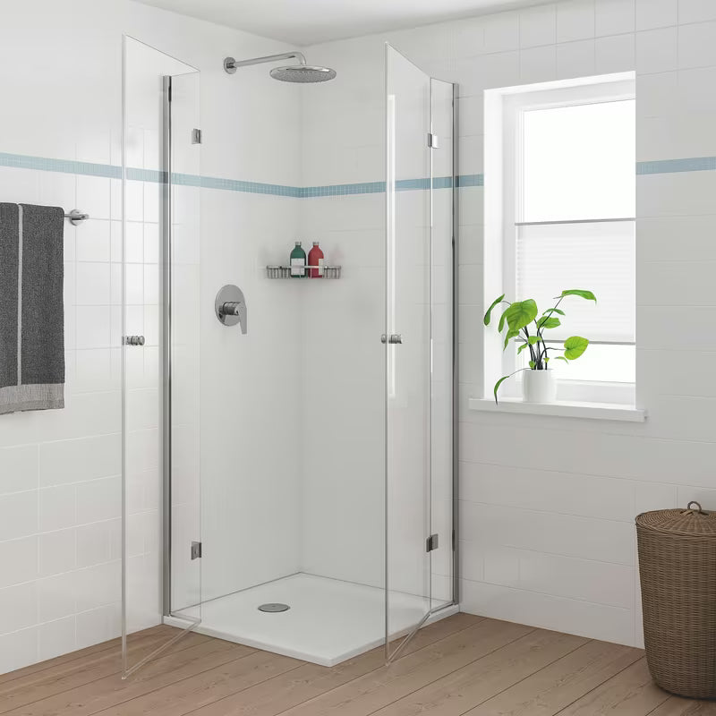 Grohe BauEdge podomítková sprchová baterie v chromovém provedení, sada pro konečnou instalaci