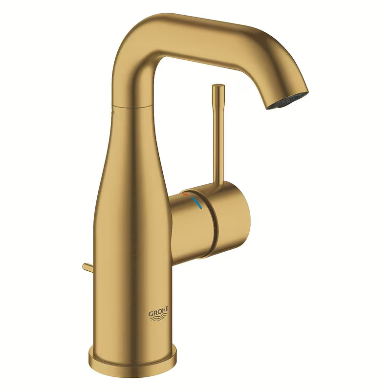Grohe Essence New páková umyvadlová baterie s výpustí v provedení Brushed Cool Sunrise