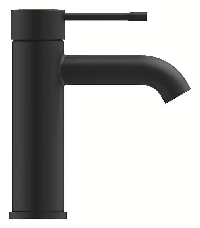 Umivaonička jednoručna baterija slavina Grohe Essence New u mat boji phantom black bez odvoda
