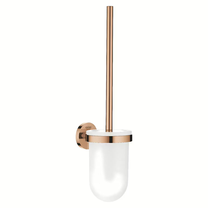 Sada WC štětky Grohe Essentials v provedení warm sunset se skrytým upevněním