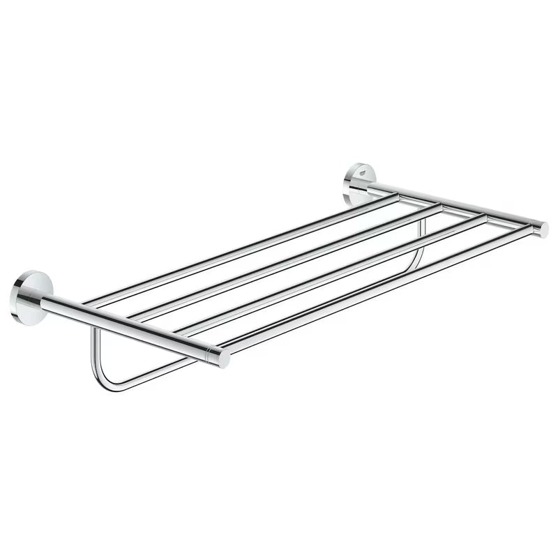 Chromový držák na více ručníků Grohe Essentials se skrytým upevněním