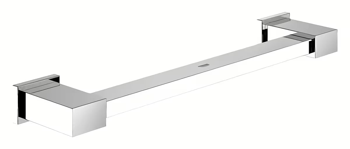 Chromové vanové madlo Grohe Essentials Cube se skrytým upevněním