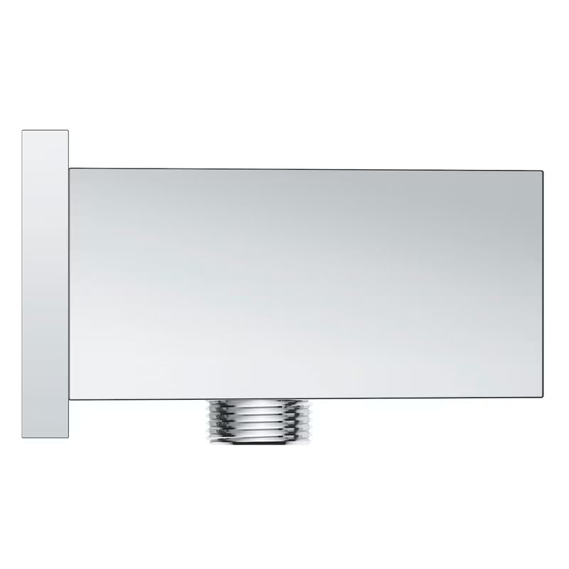Chromový podomítkový vývod Grohe Euphoria Cube se sprchovým držákem v hranatém designu
