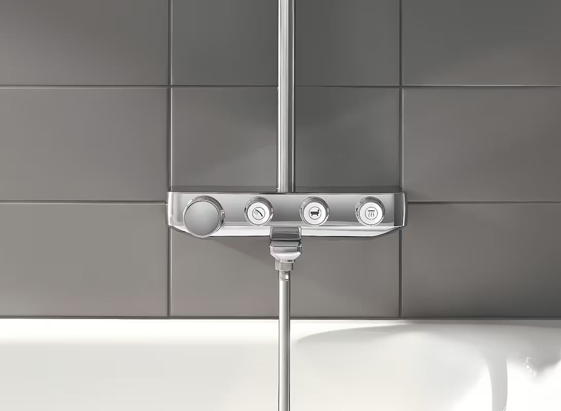 Grohe Euphoria SmartControl System sprchový systém s termostatickou baterií v chromu