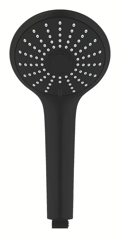 Matně černý sprchový systém Grohe Euphoria System s termostatickou baterií, hlavovou a ruční sprchou