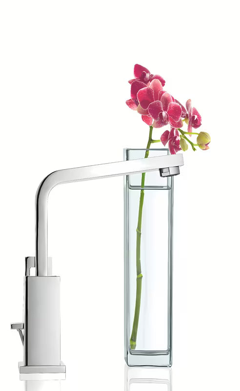Grohe Eurocube vysoká umyvadlová baterie v chromu s pákovým ovládáním a otočnou výpustí