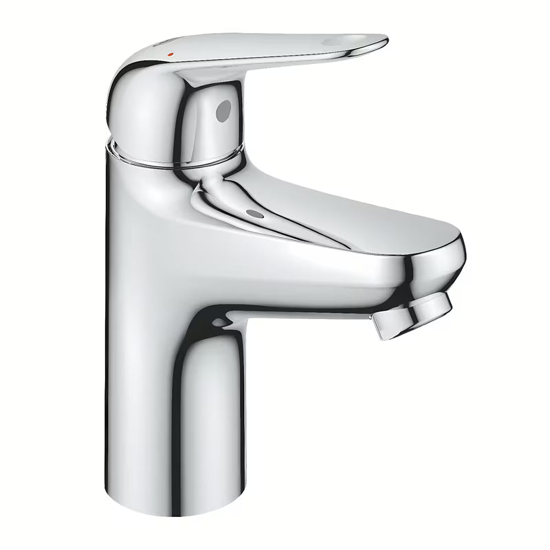Chromová páková umyvadlová baterie Grohe Euroeco s úspornou technologií Grohe Water Saving