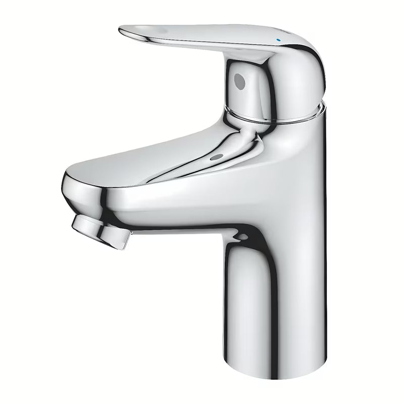 Chromová páková umyvadlová baterie Grohe Euroeco s úspornou technologií Grohe Water Saving