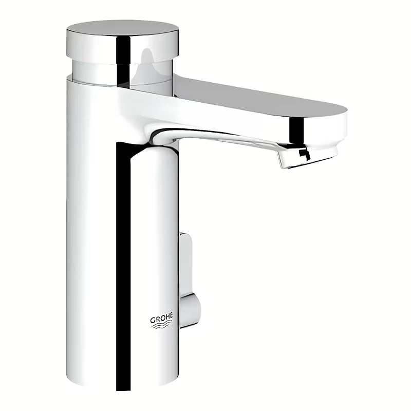 Chromová samozavírací umyvadlová baterie Grohe Eurosmart Cosmopolitan T s technologií Grohe EcoJoy.