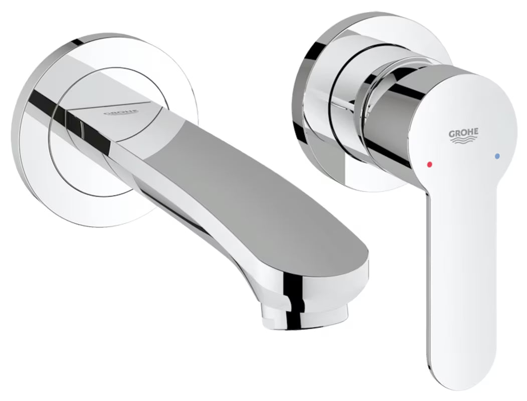 Chromová podomítková umyvadlová baterie Grohe Eurostyle Cosmopolitan s technologií Grohe AquaGuide