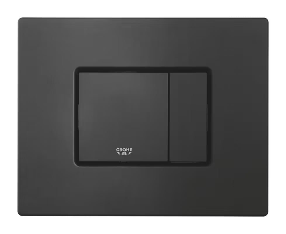 Ovládací tlačítko Grohe Even v matně černé barvě phantom black
