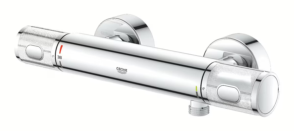 Grohe Grohtherm 1000 termostatická nástěnná sprchová baterie v chromovém provedení