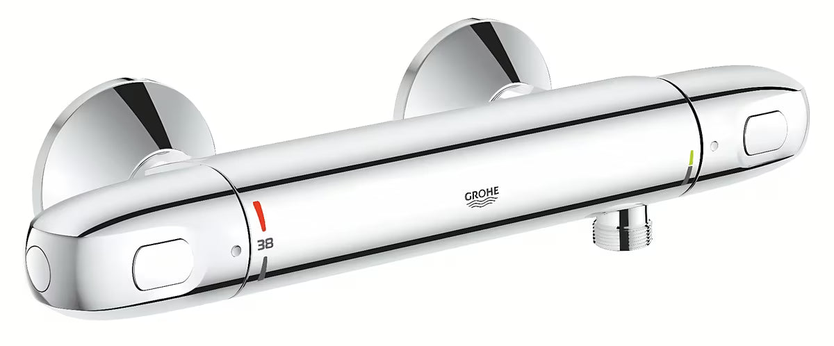 Chromová termostatická sprchová baterie Grohe Grohtherm 1000 New pro nástěnnou montáž