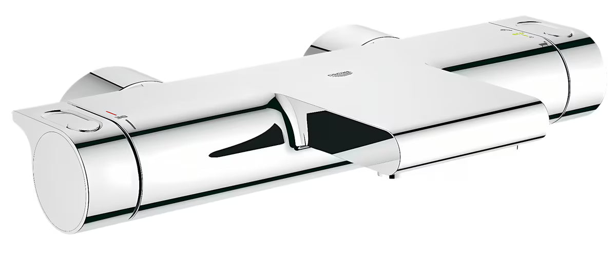 Chromová termostatická nástěnná vanová baterie Grohe Grohtherm 2000 s přepínáním vana sprcha