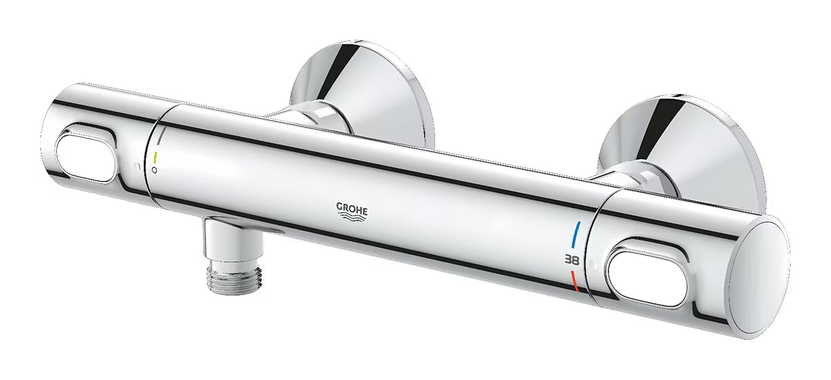 Termostatická nástěnná sprchová baterie Grohe Grohtherm 500 v chromovém provedení