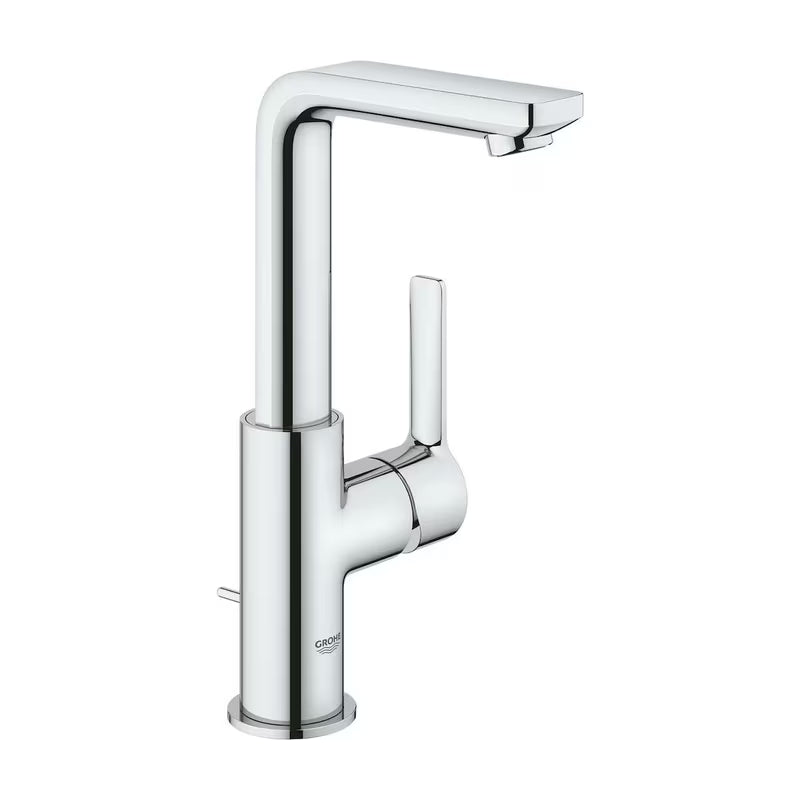Grohe Lineare vysoká páková umyvadlová baterie s výpustí v chromovém provedení