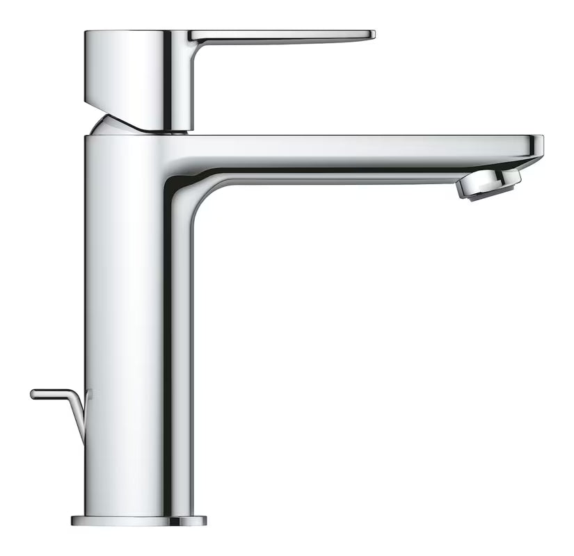 Chromová páková umyvadlová baterie Grohe Lineare se standardní výpustí