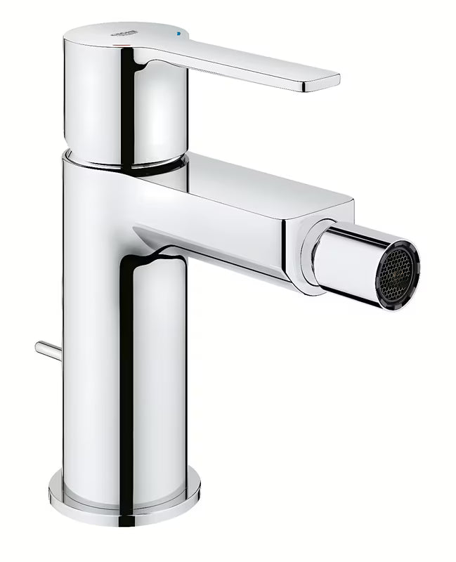 Chromová páková bidetová baterie Grohe Lineare s výpustí a kloubovým perlátorem