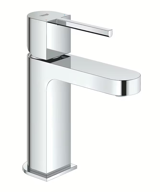 Chromová páková umyvadlová baterie Grohe Plus s odtokovou soupravou a úsporným perlátorem