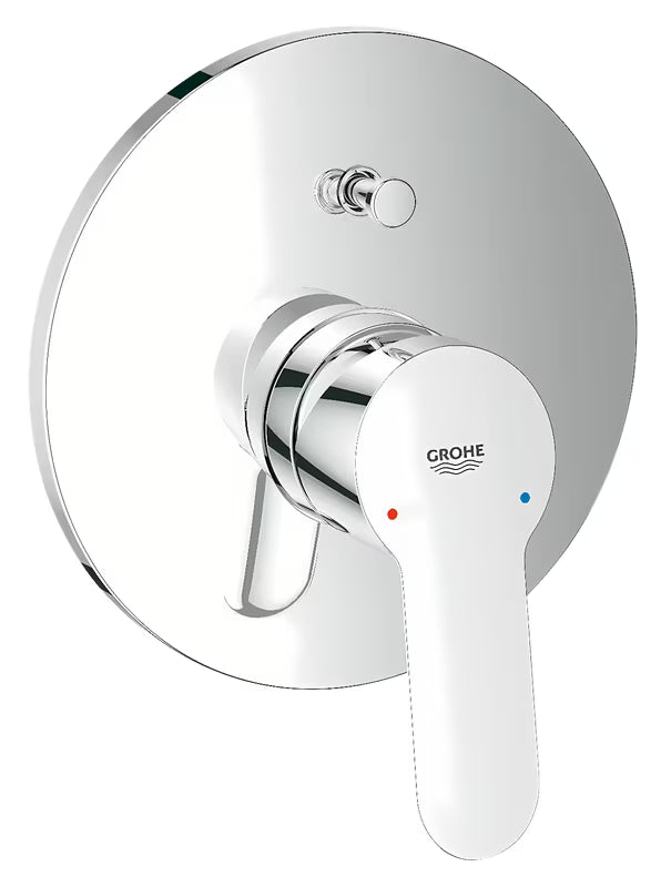 Podomítková sprchová a vanová baterie Grohe Project v chromovém provedení s pákovým ovládáním