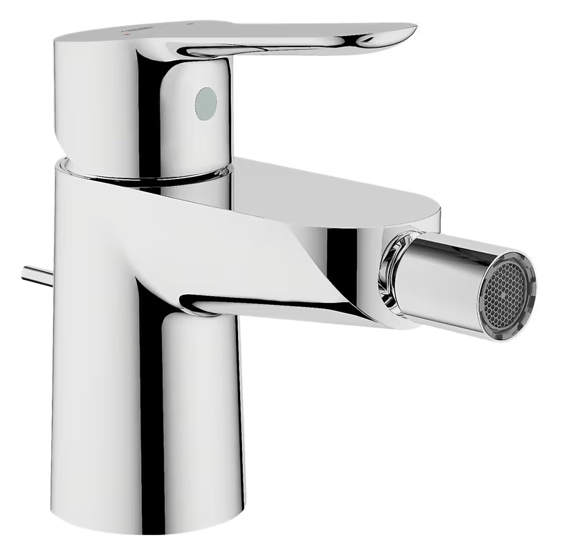 Chromová páková stojánková bidetová baterie Grohe Project s výpustí a otočným kloubem