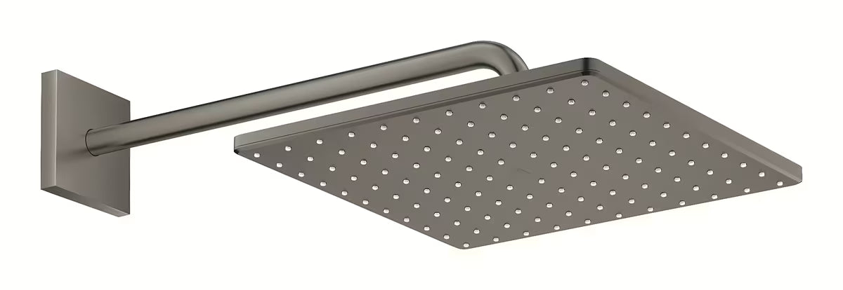 Hlavová sprcha Grohe Rainshower 310 Mono Cube se sprchovým ramenem v provedení kartáčovaný Hard Graphite.