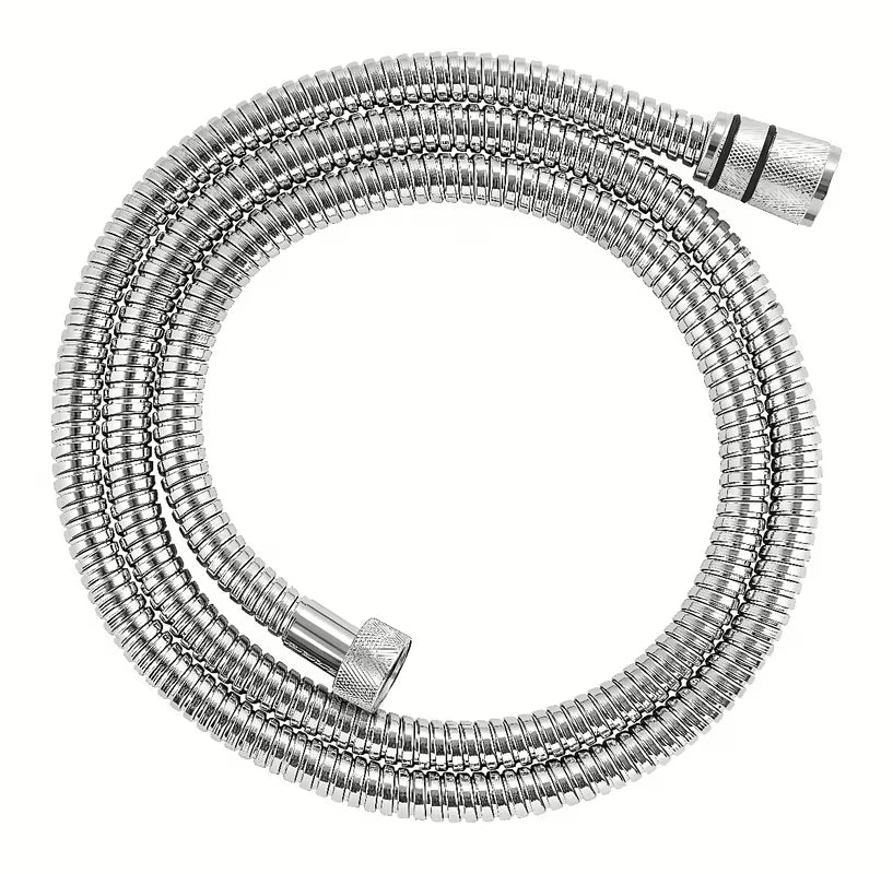 Chromová sprchová hadice Grohe Rotaflex 1500 mm s otočným kónusem TwistStop a univerzálním připojením G 1/2".