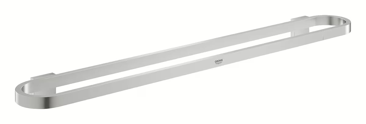 Grohe Selection držák ručníků v provedení SuperSteel se skrytým upevněním