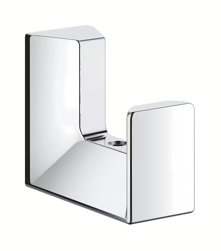 Chromový háček na župan Grohe Selection Cube se skrytým upevněním na stěnu