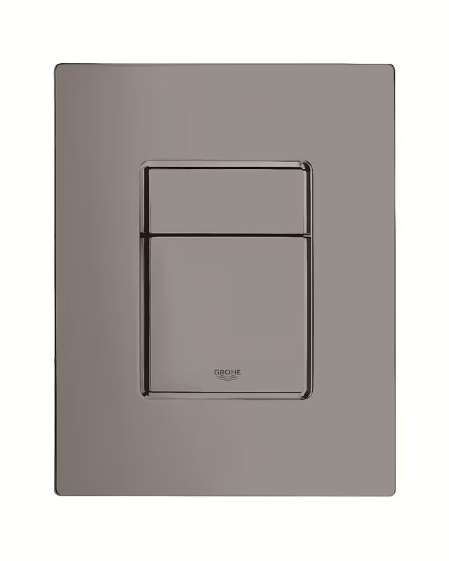 Ovládací tlačítko Grohe Skate Cosmopolitan v barvě hard graphite pro splachovací moduly Grohe