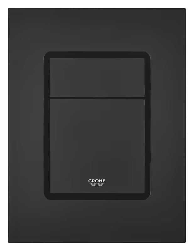 Ovládací tlačítko Grohe Skate Cosmopolitan S v barvě phantom black s matným povrchem