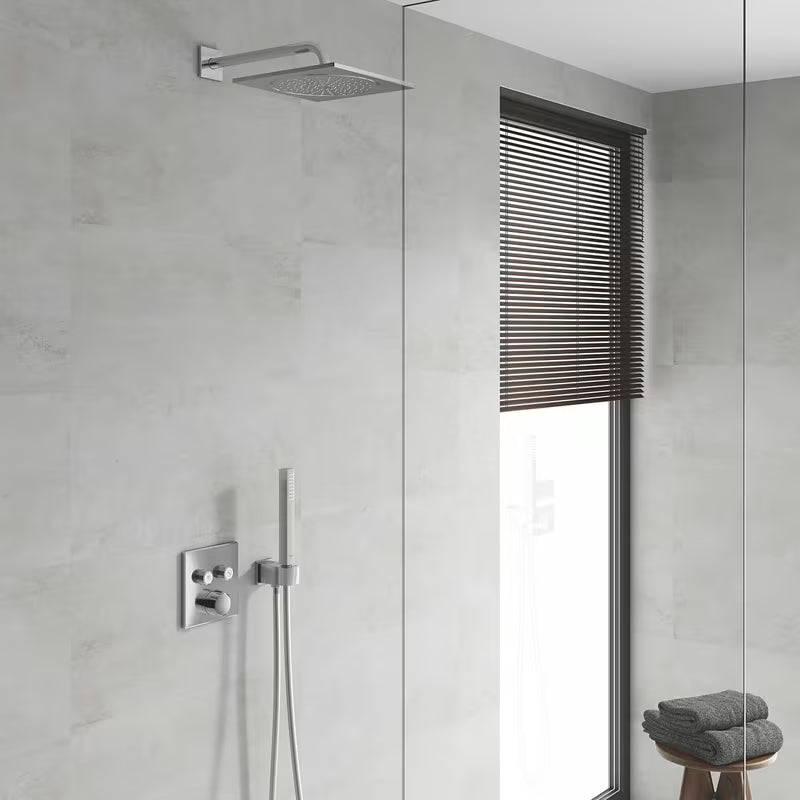 Podomítková sprchová baterie Grohe Smart Control v chromovém provedení s ovládáním SmartControl a dvěma výstupy.