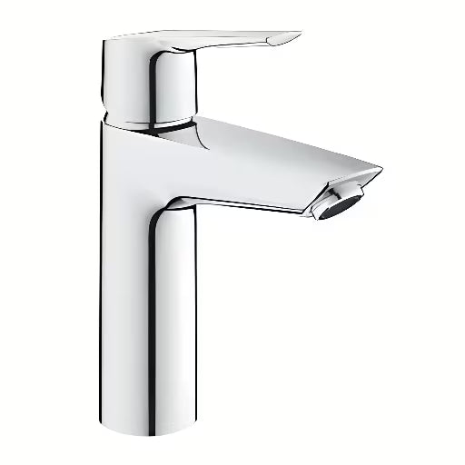 Chromová páková umyvadlová baterie Grohe Start s clic-clacem a úsporným perlátorem