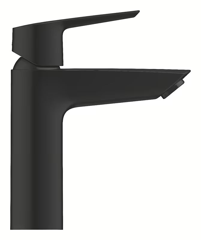 Matně černá páková umyvadlová baterie Grohe Start s clic-clacem a technologií Grohe Water Saving