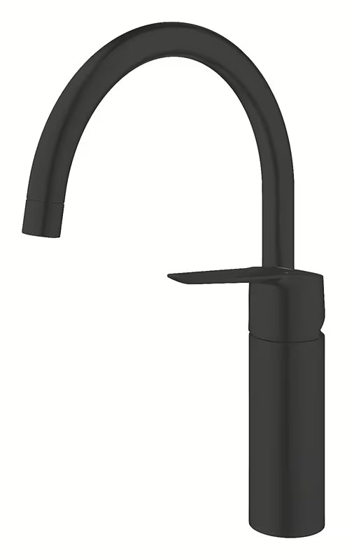 Grohe Start páková dřezová baterie s vysokou otočnou výpustí v matné černé barvě