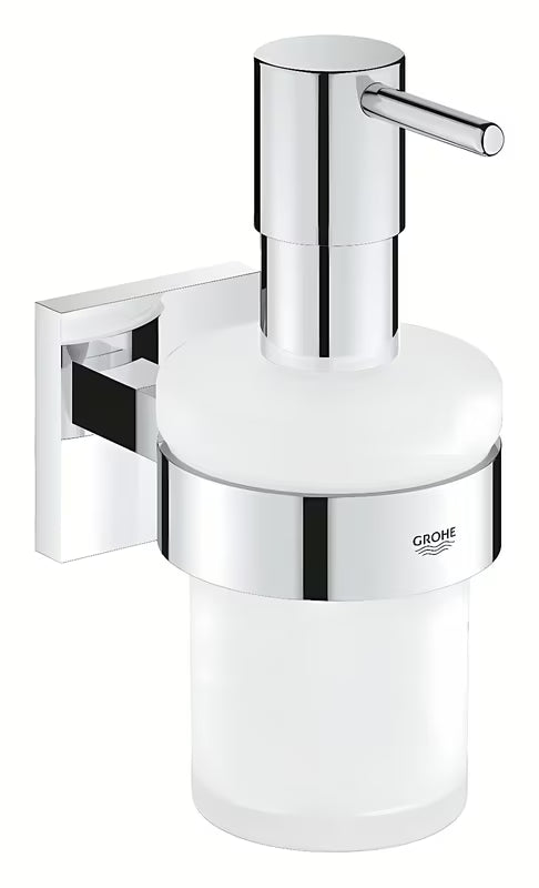 Grohe Start Cube Accessories dávkovač mýdla s držákem v chromovém provedení