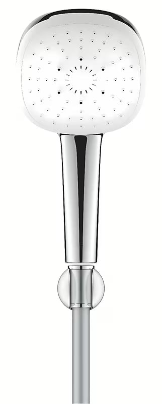 Grohe Tempesta Cube vanový sprchový set v chromu s ruční sprchou, hadicí 1500 mm a nástěnným držákem.